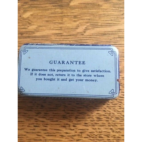 Vintage Rexall Orderlies Laxative Tin Old Drug Store Advertising Can 4” X 2” - Picture 2 of 4